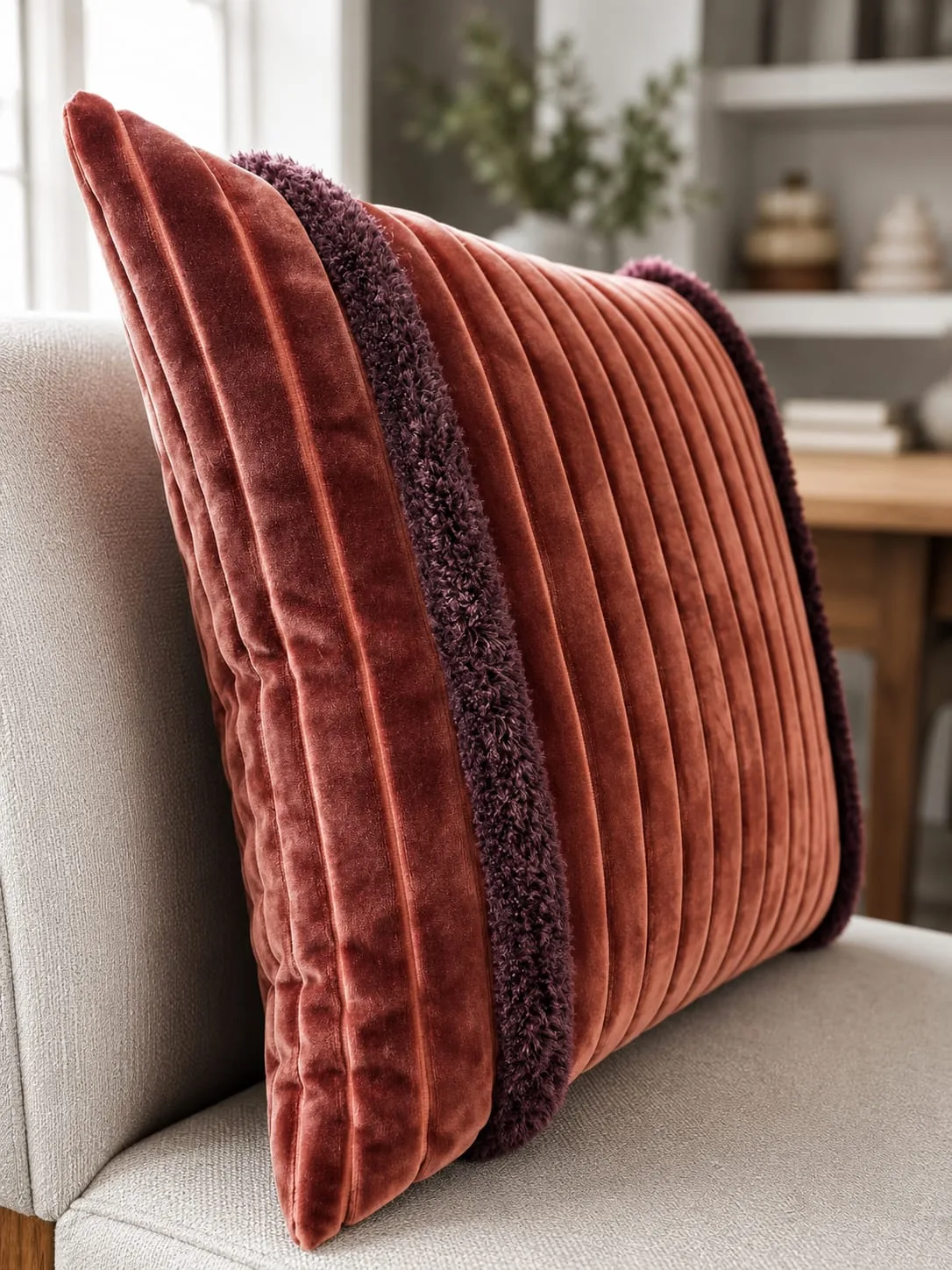 Velvet Sham Pair